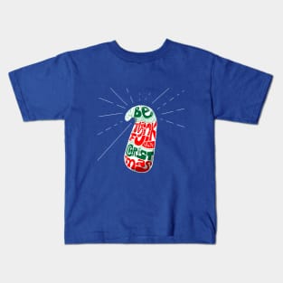 be thankful this christma inside a candy cane Kids T-Shirt